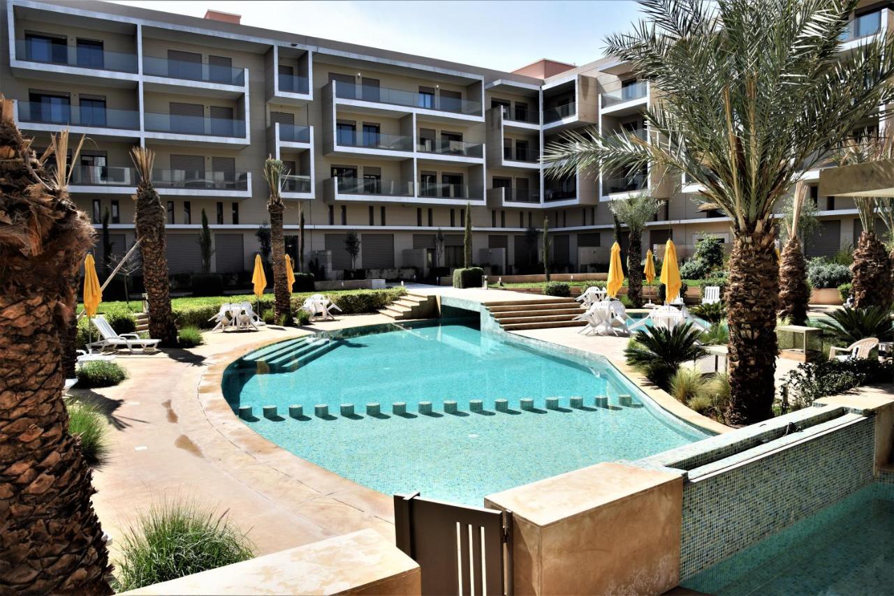 Royal Deluxe Gold - Marrakech, Luxe Pool View Apartment Marrakesh Ngoại thất bức ảnh